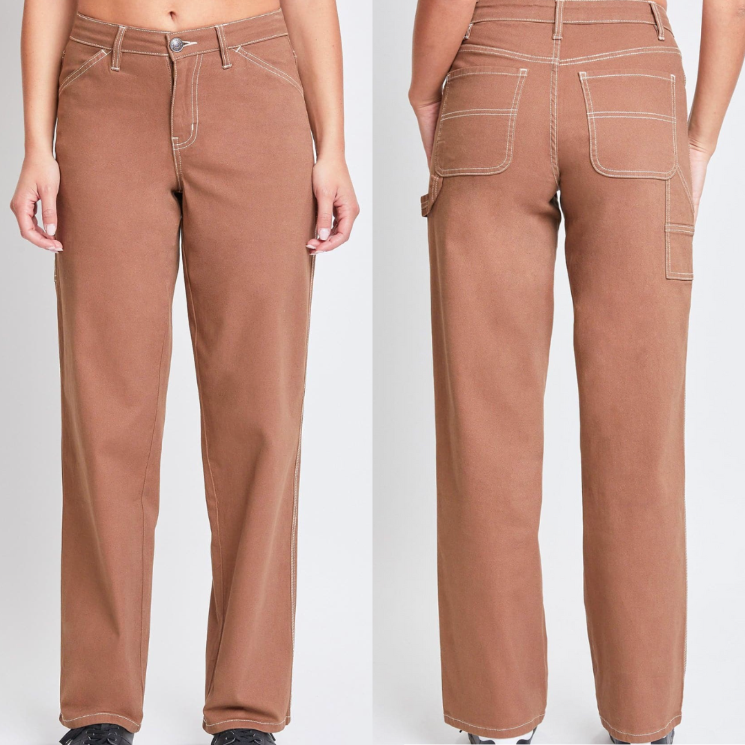 On The Move, YMI Cargo Straight Leg Pants