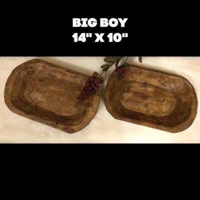 Big Boys Wooden Dough Bowls - shop-your-beautiful-boutique.myshopify.com